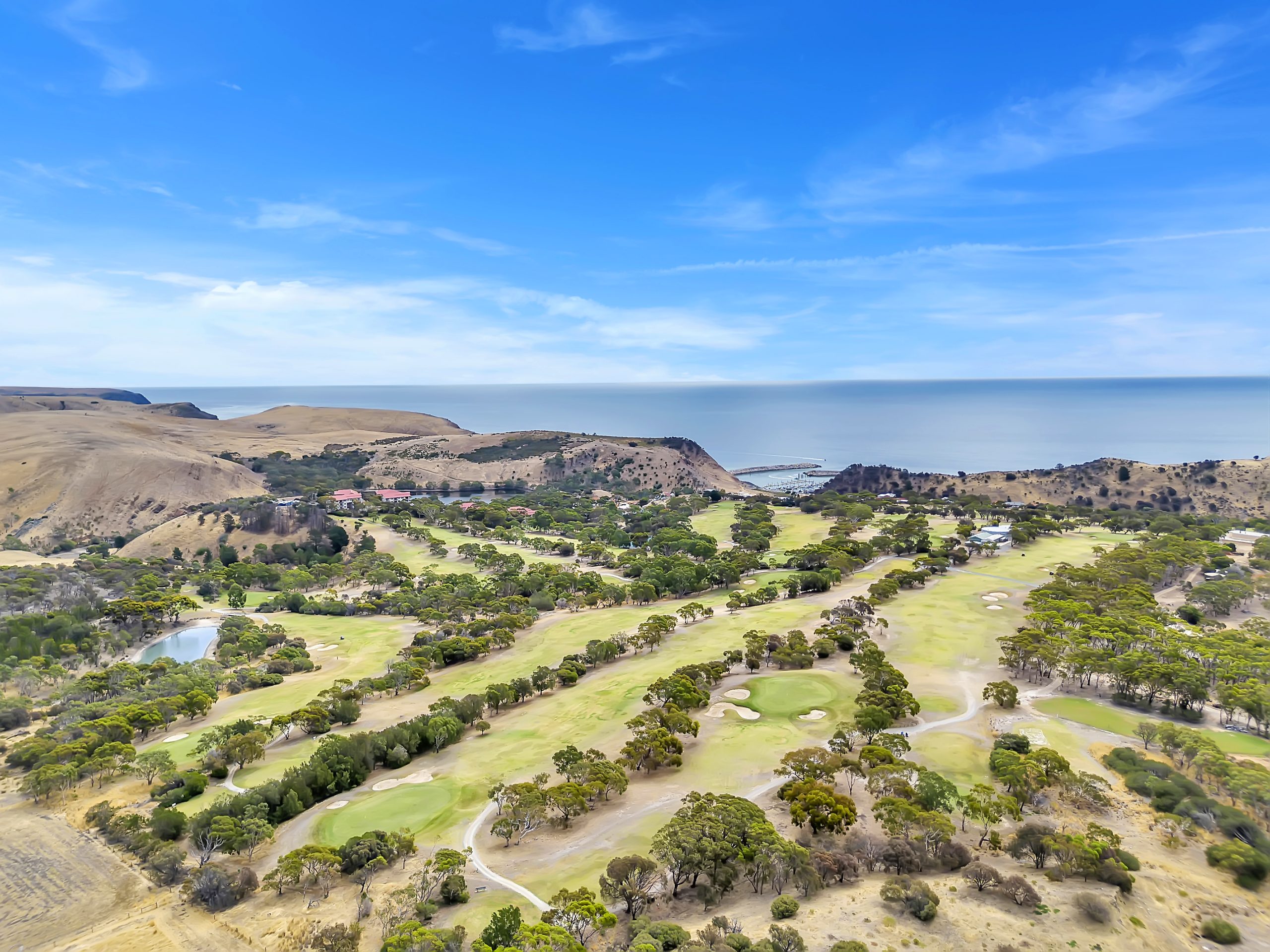 Breakfree Hotel with 18 Hole Golf Course at Wirrina Cove in South Australia