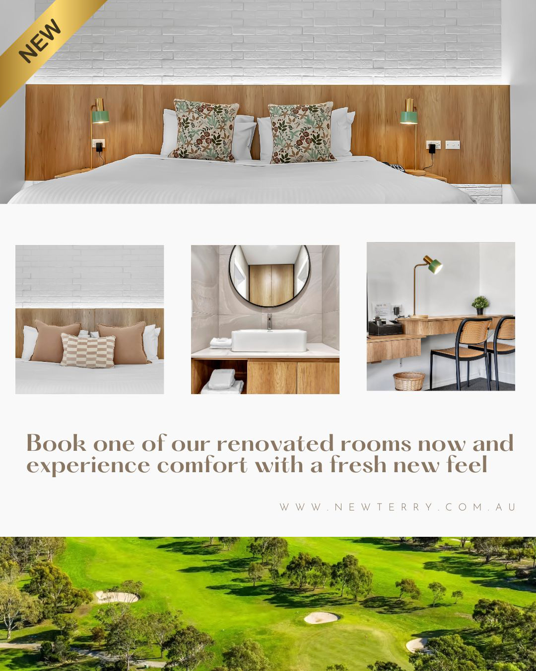 Breakfree Hotel with 18 Hole Golf Course at Wirrina Cove in South Australia